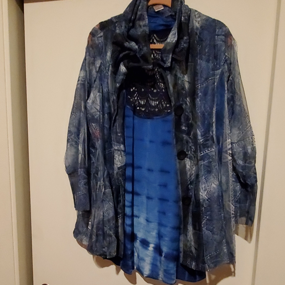 COPY - DAME TANK JACKET SET
